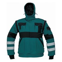 MAX WINTER REFLEX jacheta verde/negru