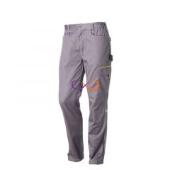 Pantalon standard ANDURA (90552), Culoare Gri/Galben